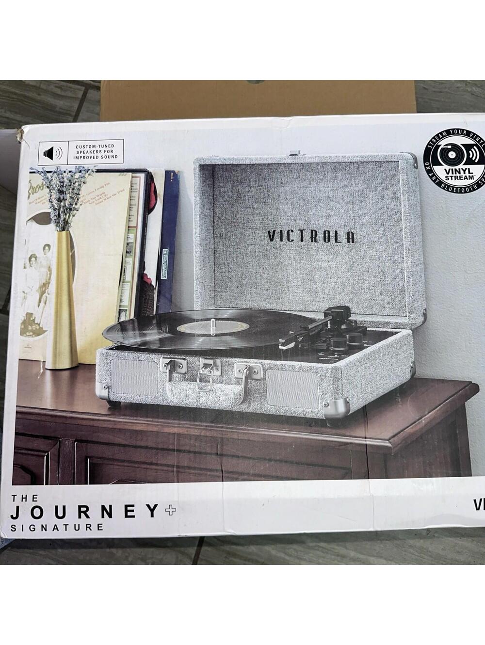 VICTROLA JOURNEY SIGNATURE BLUETOOTH Vinyl Record Player New